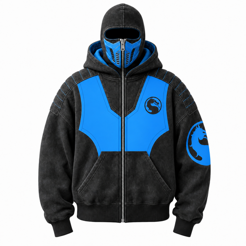 [PRE-ORDER] Frostveil balclava hoodie zip up