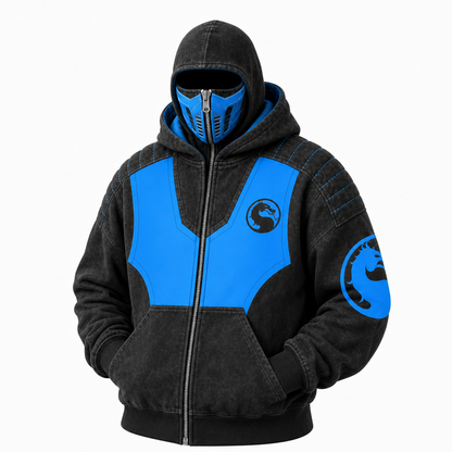[PRE-ORDER] Frostveil balclava hoodie zip up