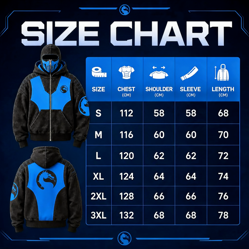 [PRE-ORDER] Frostveil balclava hoodie zip up